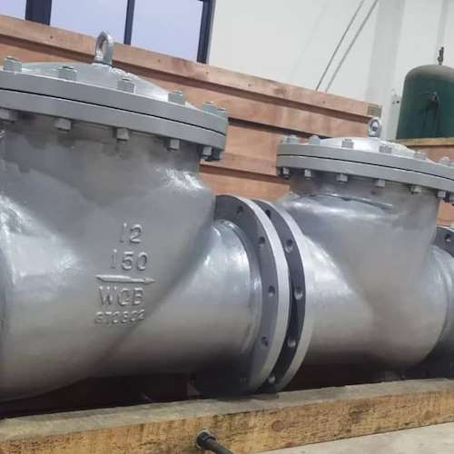 شیر یکطرفه فولادی 12 اینچ کلاس 150 wcb